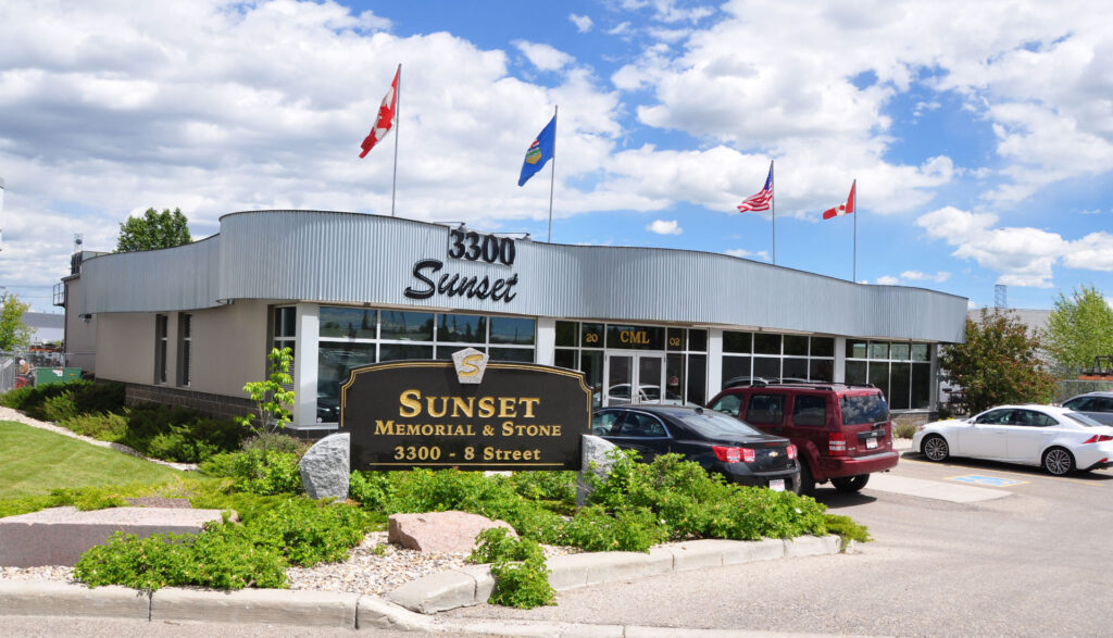Digital Showroom 1 Digital Showroom Sunset Memorial and Stone Monument and Columbaria Specialists in Calgary Alberta