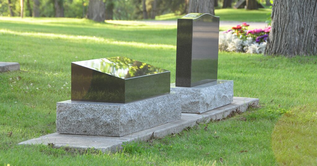 How Much Does a Base for a Headstone Cost? Sunset stone