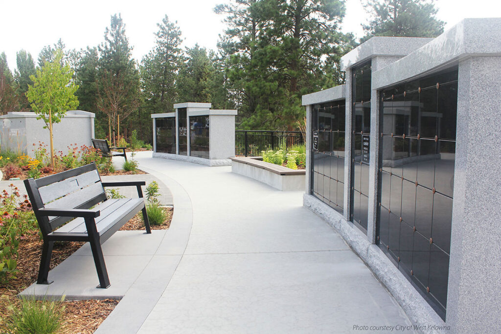 Columbarium Landscape Design Existing Landscape